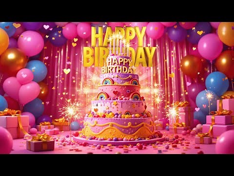 Best Happy Birthday Song for Celebration 🎉 Birthday Music