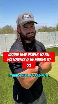 Brand new driver to every follower if he makes it! 👀