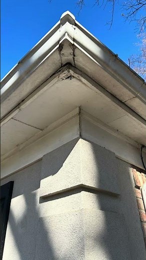 Rotten Fascia and Soffit Repair Before New Gutters #HomeImprovement