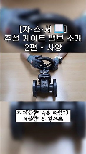 [자·소·서📖] 게이트밸브, 다 같은 게 아닙니다! 종류별 특징 총정리 🔧 10년 전문가가 정확히 알려 드립니다!