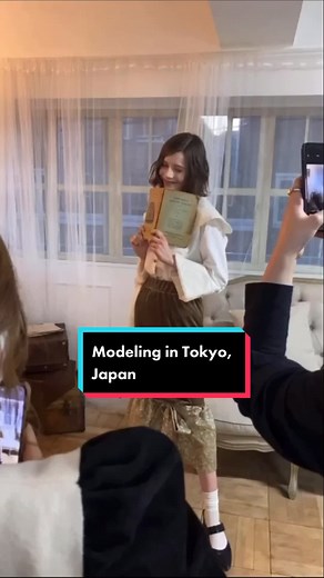 Modeling in Tokyo, Japan