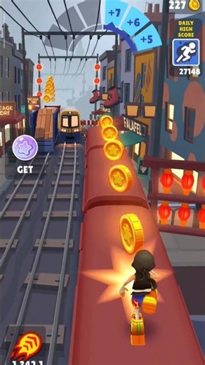 Subway Surfers Gameplay Android | First Time Playing! | Full HD 1080p #subwaysurfers #shorts