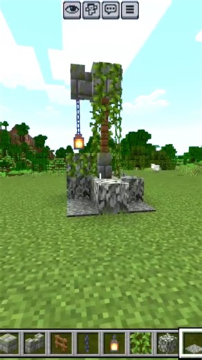 Street Light Build in Minecraft #minecraft #shorts