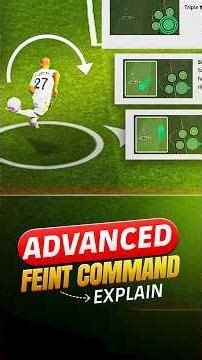Advanced Feint Command Type in efootball 2026 #shorts