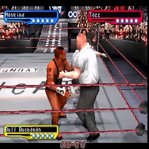 80K views · 954 reactions | WWF Smackdown! 2: Know Your Role (PS1) Hardcore Match: Mankind Vs Tazz Vs Bull Buchanan #videogames #wrestling #wwe #classic #arcade | Retro-Entertainment TV | Facebook