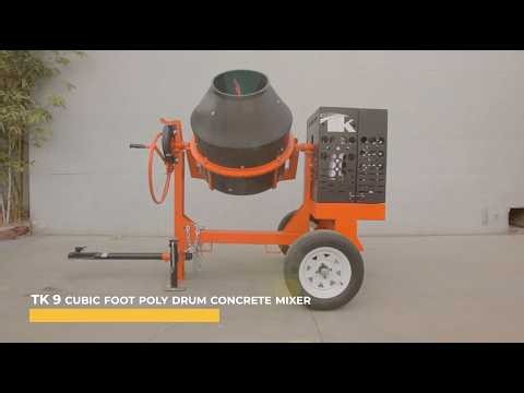 TK9 Concrete Mixer Training by TK Equipment - Concrete & Masonry from Herc Rentals