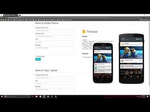 Android Push Notifications using Firebase Cloud Messaging FCM & PHP (Demo)
