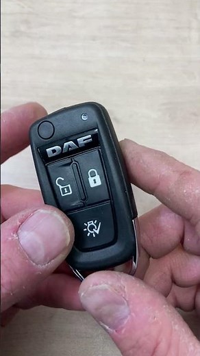 DAF Remote key battery -EASY DIY #automobile #mechanic #carkeys