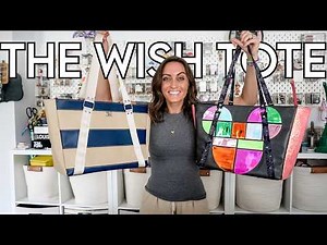 The Wish Tote Masterclass - Walking Through Steps and Strategies For Clean Seams And Sharp Corners