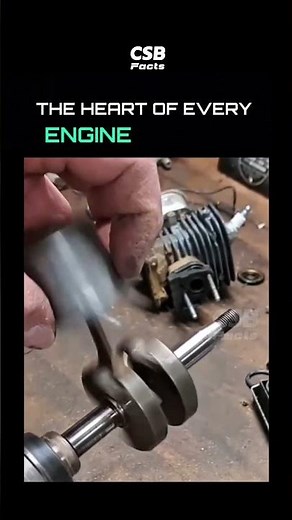 The Tiny Part That Powers Every Engine 🤯 | Crankshaft Explained