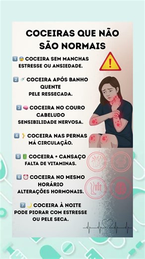 Coceiras no Corpo Que Podem Indicar Algo Errado (Poucos Sabem) ‼️Leia a Descrição ‼️ #saude