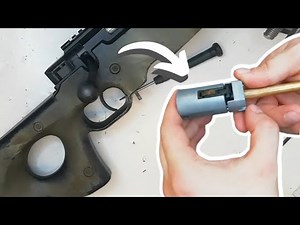 Tokyo Marui AWS L96 Airsoft Sniper Rifle Hop Unit Removal Guide (Airsoft Tutorial)