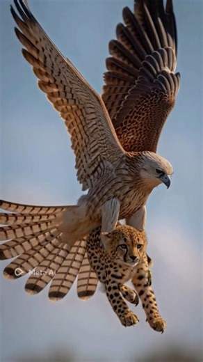 Power of Eagle (Eagle vs Leopard)🦅#wildlife