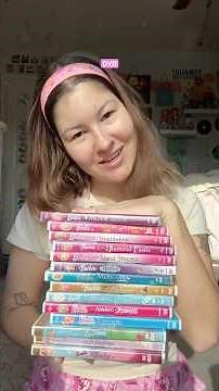 my barbie animated movie DVD collection! #physicalmedia #dvdcollection #barbie #nostalgia #y2k