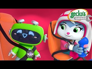 Green Mechanical to the Rescue! 🚁💚 | Gecko's Garage 🚚 | Cartoons For Kids | Toddler Fun Learning
