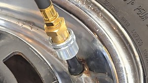 This Lock on Air Chuck is the best, it makes it so you don't have to constantly wiggle the air pump to get a good seal. Check it out here: https://amzn.to/3F0g95M | TomEighty