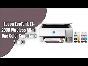 Epson EcoTank ET-2900 Wireless All-in-One Color Supertank Printer Review | Print More, Spend Less!