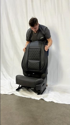 How to install our luxury seat covers! #shorts