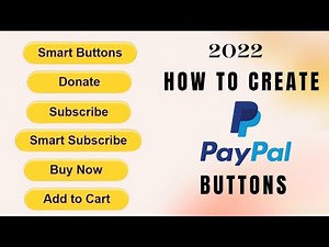 How to Create PayPal Button Buttons Donate Buy Anywhere 2023