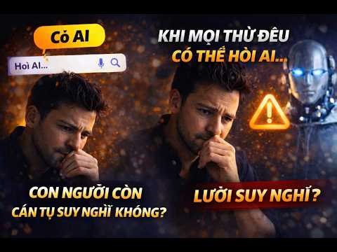 Khi mọi thứ đều có thể hỏi AI, con người còn cần tự suy nghĩ không? #AIvaCuocSongne