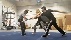 172K views · 1.1K shares | Slo-mo fight rehearsal for tonight’s episode of DC's Legends of Tomorrow! Let’s play ninjas (who never dreamed of being a ninja??) at 8/7c on The CW!  - Cat | Caity Lotz | Facebook