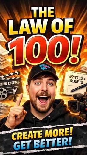 the law of 100 #mrbeast #editor #script #contentcreator #shortvideo