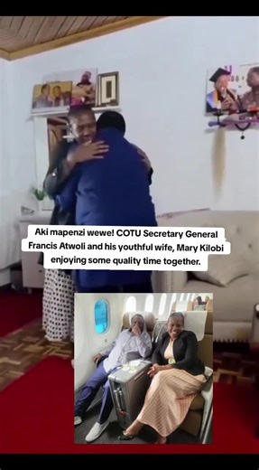 COTU Leader Francis Atwoli Enjoys Time with Mary Kilobi