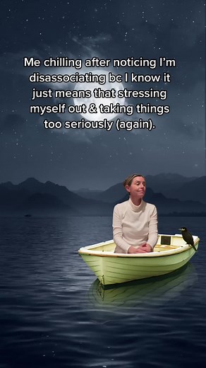 Now I can see it before it gets to dpdr. It feels like I’m a little spacey, removed, & like there’s a film btwn me & the world. I know it’s because I’m stressing myself out with work & actually that I’ve ignored signals. But I’ve chilled more in my mind today. #disasociation #dpdr #anxietyrecovery #anxietyrelief #anxietysupport