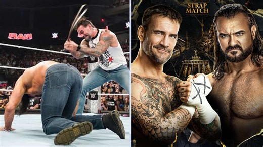 What is a Strap Match in WWE? Find out ahead of CM Punk vs. Drew McIntyre at Bash in Berlin