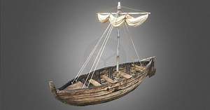 Medieval Fishing Sailboat | 3D Sea | Unity Asset Store