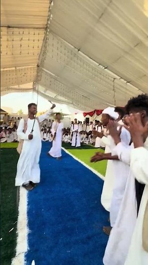Solo Warrior Dance | Sudanese Sword Performance with Drums