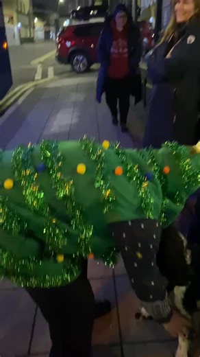 What a fab evening xxx. Thank you to Go-Northeast Team for bringing your Santa bus to our kitchen Service on Monday what an absolute treat for all xxx Amazing Team of dedicated of people behind the scenes at Go-Northeast, they store safely and provide drivers for our Davy Horsebox and make sure they pop by each year at Christmas with this bus filled with joy x They also helped serve the food at our food service x Just a beautiful Christmas Experience, bringing joy to our community x A million th