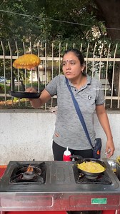 420K views · 3.9K reactions | Mayuri from Vadodara Serving Gujarati Handvo at Kamati Baug | Street Food Recipes | Facebook