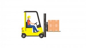 Animation Forklift Warehouse Vehicle Carrying Pile Stock Footage Video (100% Royalty-free) 3595505501 | Shutterstock