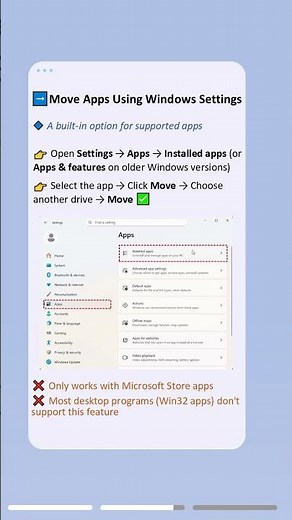 Move Programs from C Drive to D Drive Without Reinstalling!
