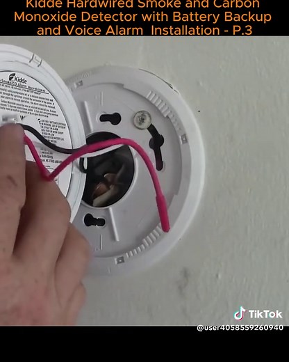 Kidde Hardwired Smoke & Carbon Monoxide Detector Installation