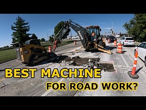 What is the Best Machines for Removing Concrete Roads? | Road Work Ahead