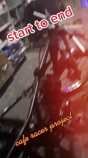 cafe racer project start to end #rideloverr