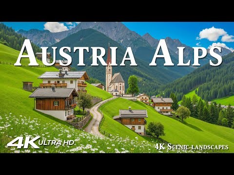 Austrian Alps 4K | Where Mountains Breathe – Vast Peaks, Open Valleys & Quiet Air