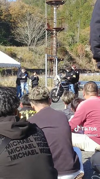 なるおっさんコール大会！ めっちゃいい音でした！ #族車 #バイク #旧車會