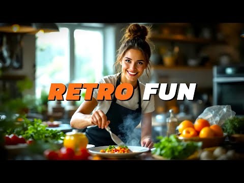 Upbeat Retro Fun Cooking Background Music For Videos