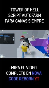 Domina Tower of Hell con el mejor script autofarm