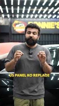Confused? Ye panel repair hoga ya repaint