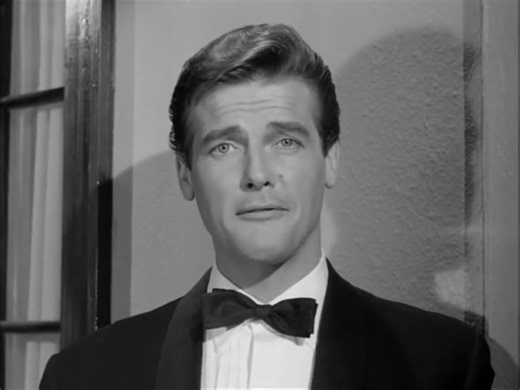 📺 'The Saint' Sunday 30 September 1962 - ITV: 19:28 The Saint' premiere. The Saint's calling card, a stick figure with a halo was very well known in society circles and by the police forces of six continents. Zipping around in his sporty Volvo P1800, our modern-day Robin Hood was fighting for truth, justice and the British way. Roger Moore tours famous back projection blue screens of the world in-between exchanging fisticuffs with fat-necked bug-eyed heavies, opening secret panels, coaxing a mi