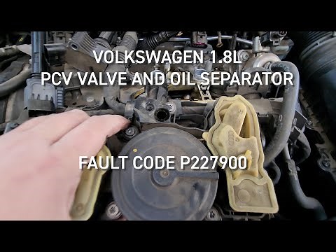 Volkswagen 1 8L Turbo P227900 Fault Code Fix