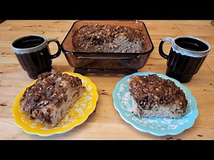 Granny’s Coffee Cake – Crumb Cake - Easy Breakfast – Cheap Food Meal – The Hillbilly Kitchen