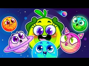 🌎NEW! 🪐 Hungry Planets 🪐 Solar System for Kids || Planets Size for Baby by Meet Penny💖🥑