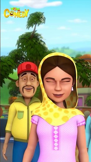 Chacha Bhatija | 324 | Shorts Cartoon Video For Kids | Comedy Cartoon | Wow Kidz Comedy #shorts