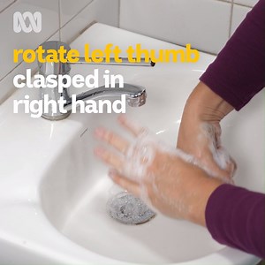 390K views · 105 reactions | How do you wash your hands?  This is the World Health Organisation's recommended method. Hand washing helps stop the spread of disease, so get some soap and start scrubbing! | ABC Great Southern | Facebook