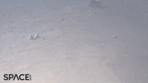 Mars helicopter Ingenuity Spots Perseverance Rover During Latest Flight